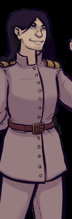 Character art of Admiral Weaver